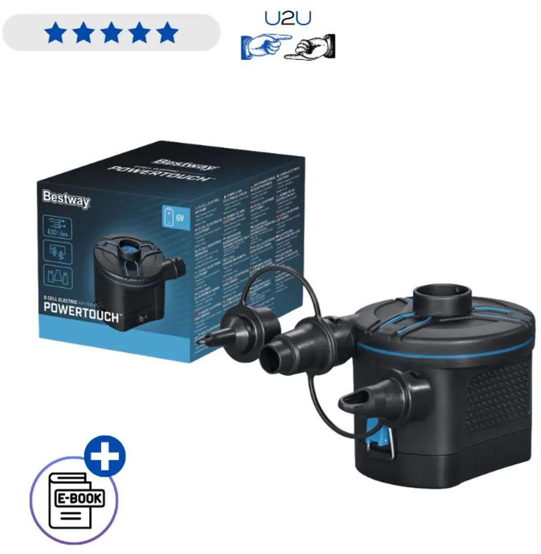 Bestway PowerTouch Elektrische Luchtpomp 62254