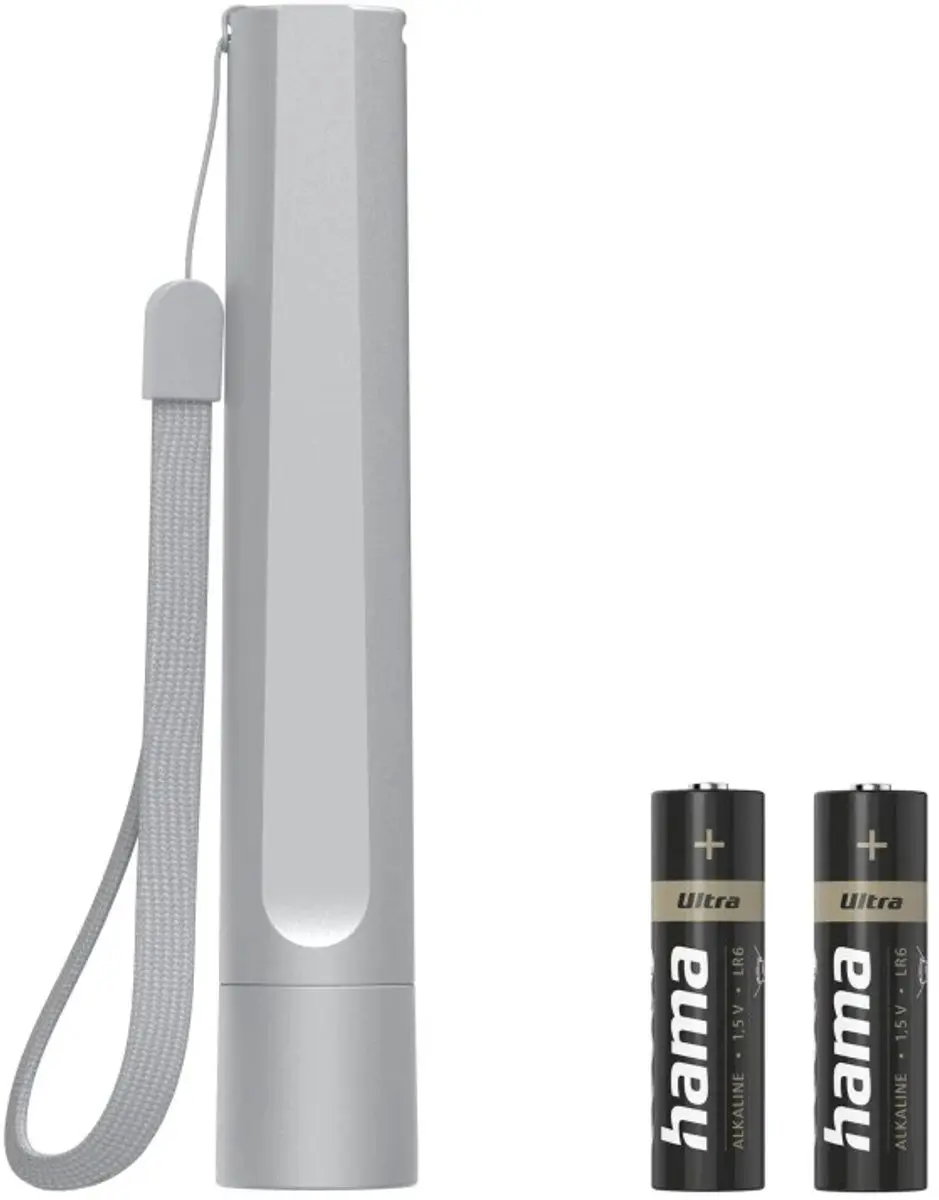 Hama FL120 Zaklamp - 120lm - Zilver - afbeelding 6 van 6