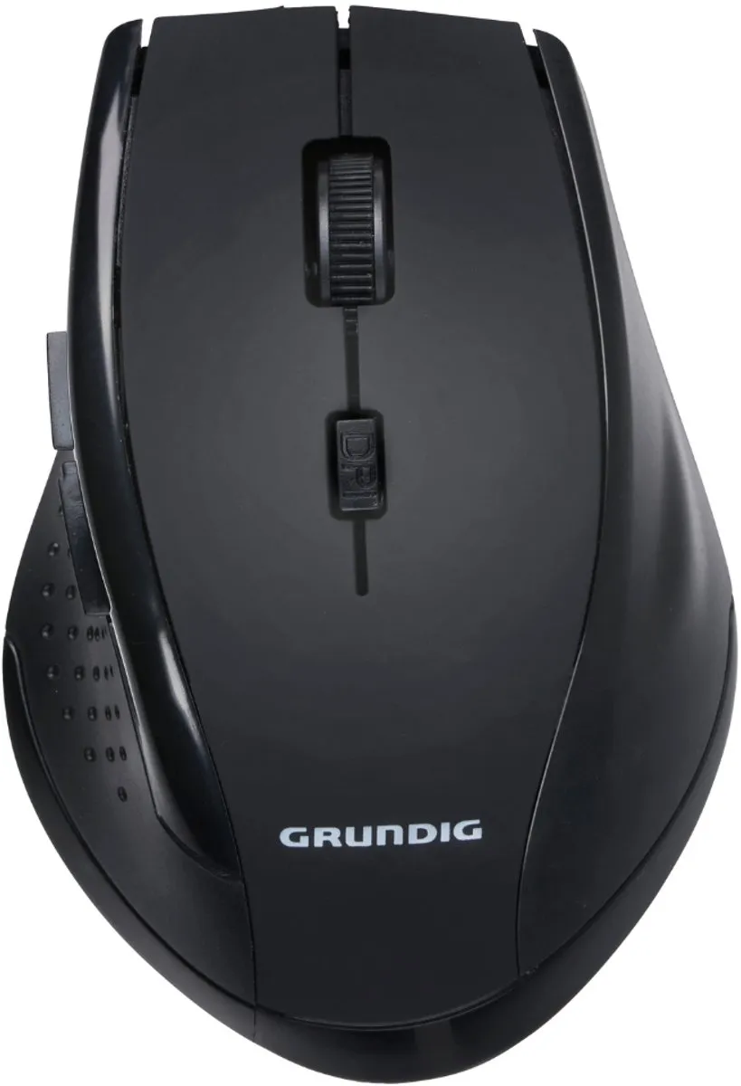 Grundig Draadloze Muis 2.4GHz - 3 DPI - Zwart