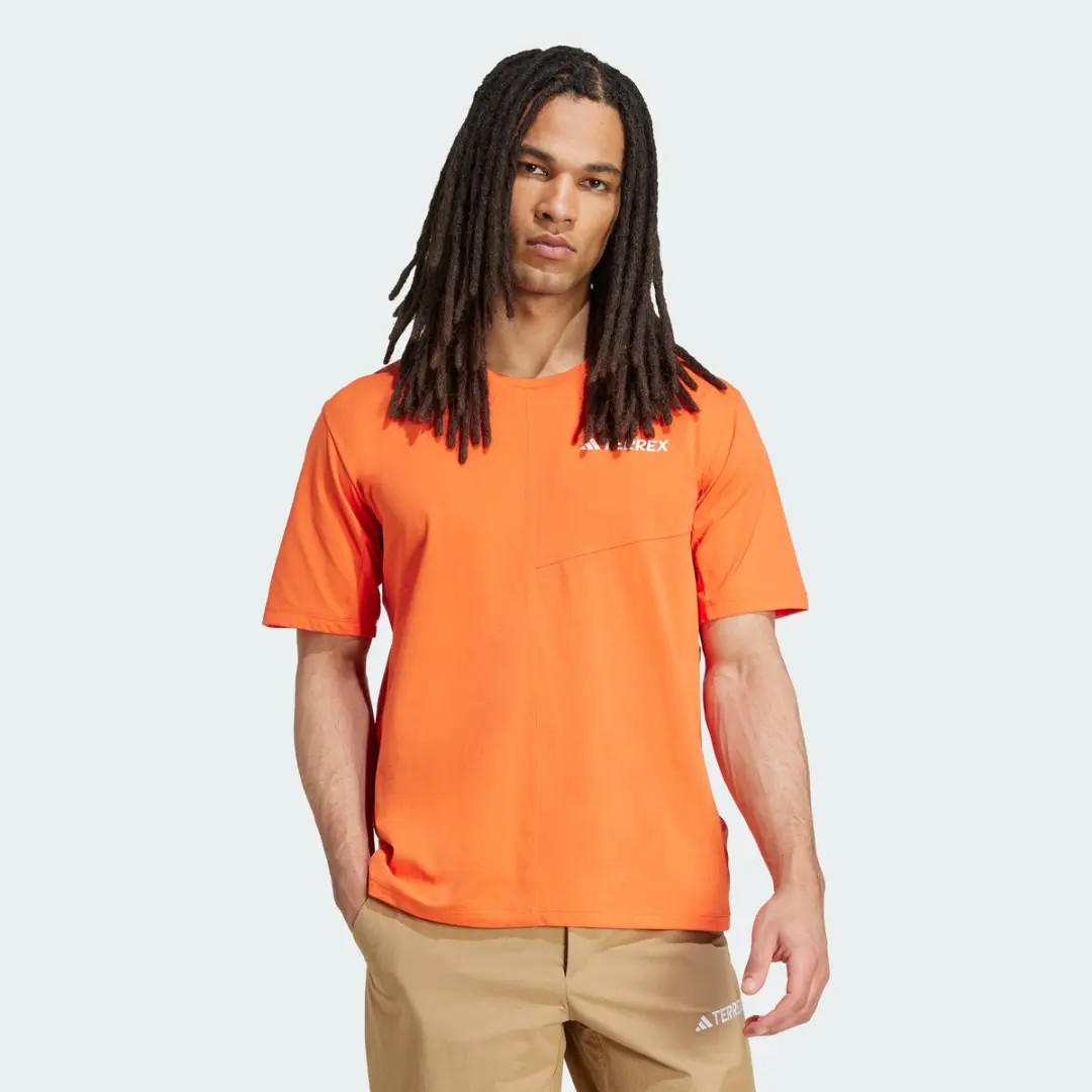 adidas Terrex Multi Climacool T-Shirt - Heren - Oranje - afbeelding 5 van 6
