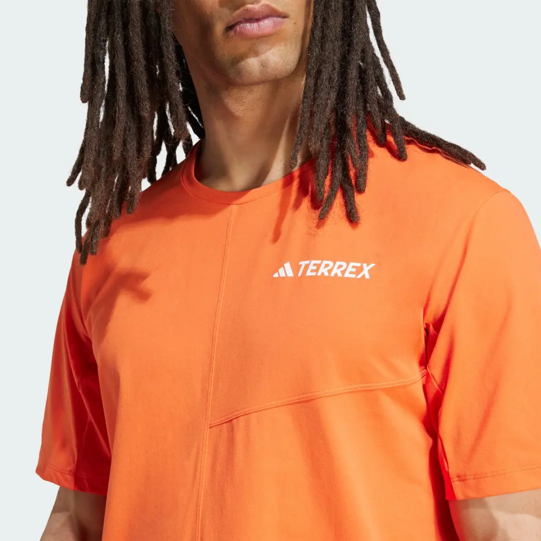 adidas Terrex Multi Climacool T-Shirt - Heren - Oranje - afbeelding 3 van 6