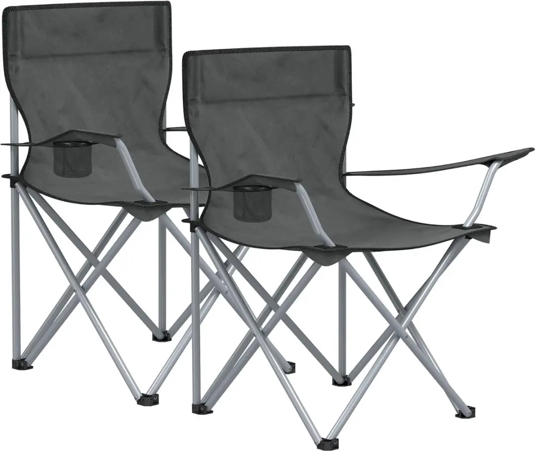 Songmics Campingstoel Set van 2