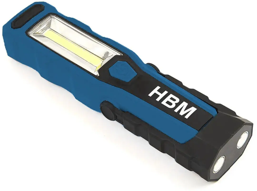 HBM Oplaadbare LED Zaklamp 280 Lumen Model 1 - Oranje - afbeelding 2 van 6
