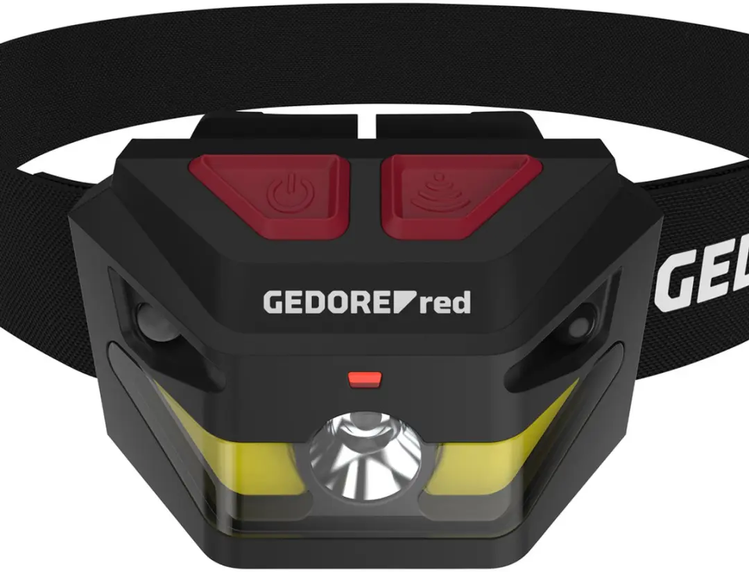 Gedore Hoofdlamp LED 260 lm - Zwart - afbeelding 6 van 6