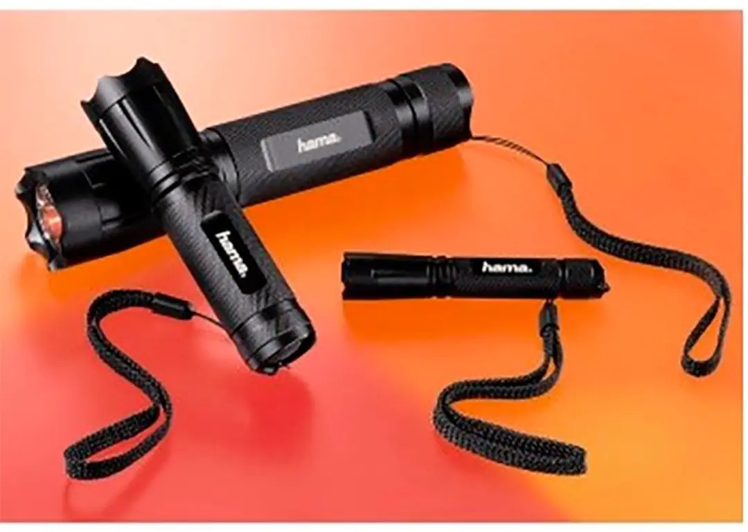 Hama LED Zaklamp Classic C-118 - 100 lm - Zwart - afbeelding 3 van 6