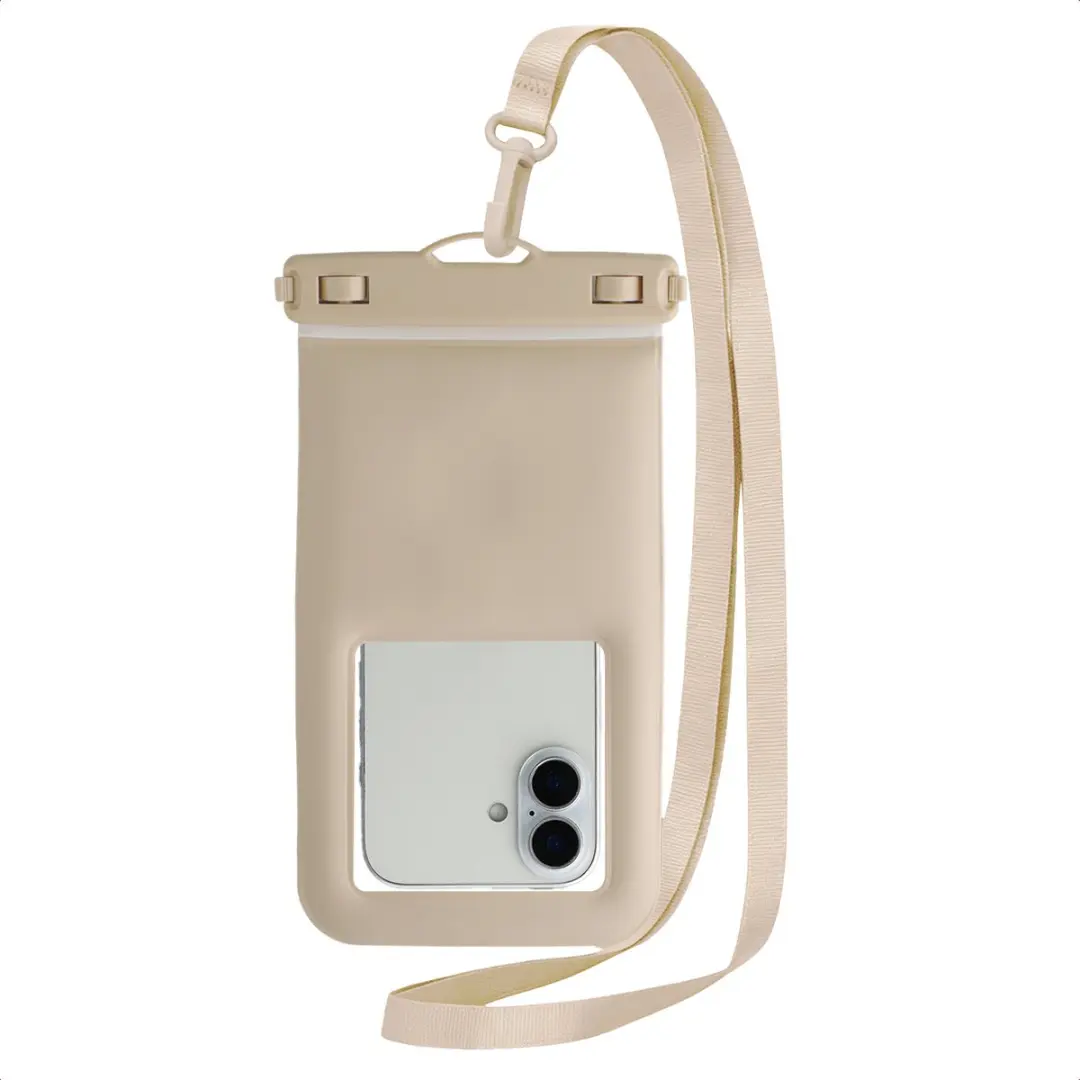imoshion Floating Waterproof Pouch Telefoonhoesje - Beige