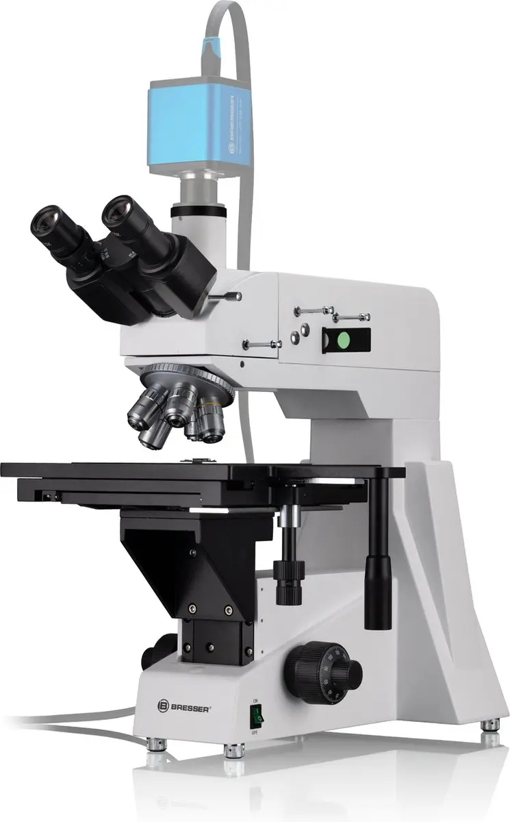 Bresser Science MTL 201 5807000 Microscoop - Wit & Zwart - afbeelding 5 van 6