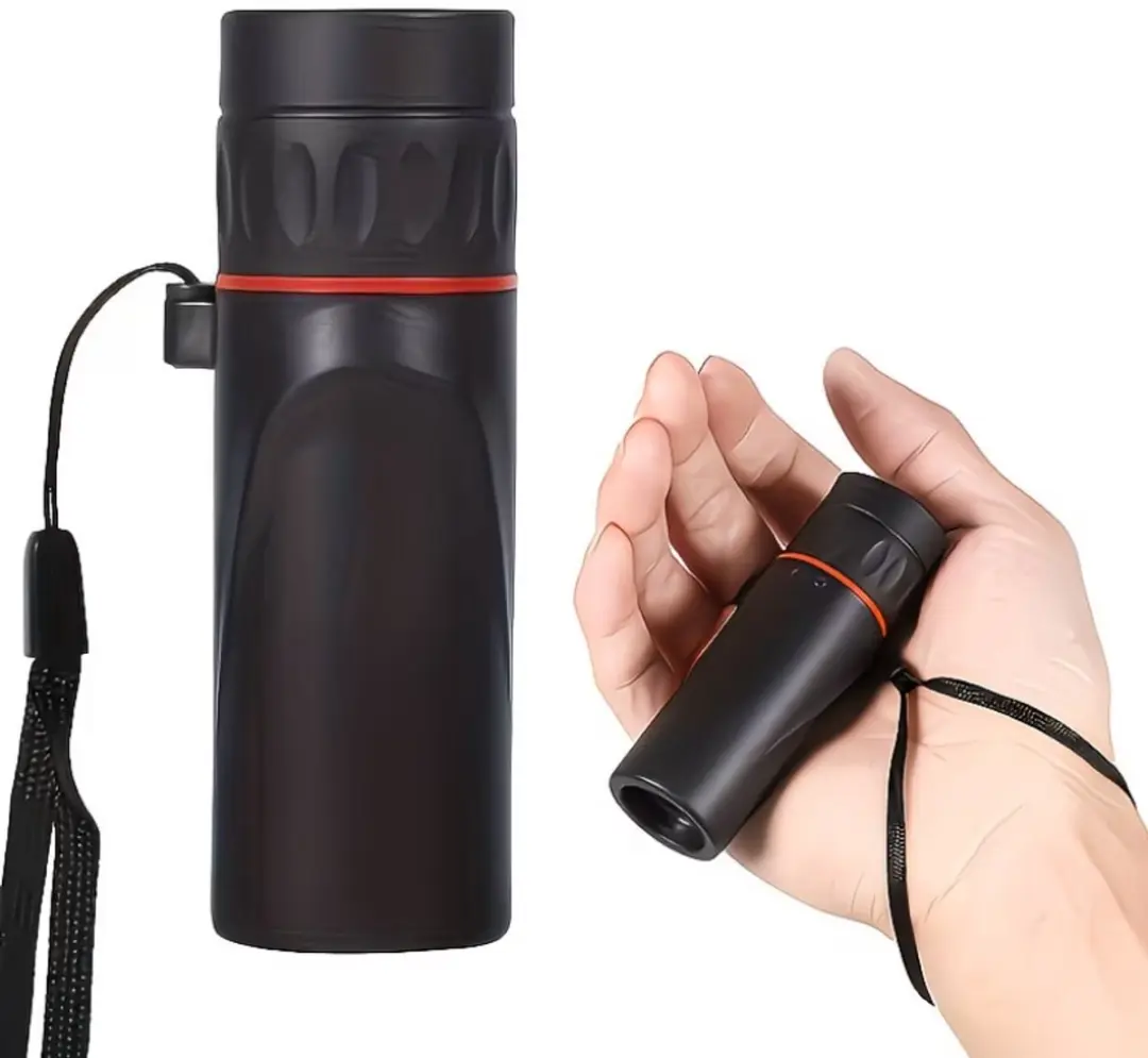 Zwart monokijker monoculair telescoop draagbaar compact model voor dames en here
