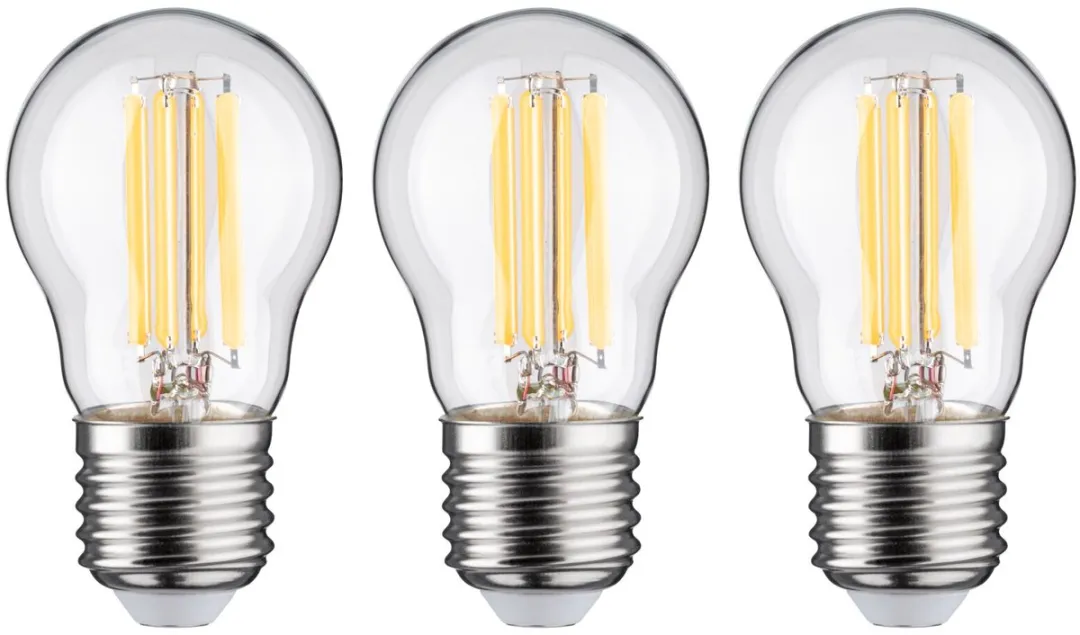 Paulmann Eco-Line LED Kogellamp Set 3x 80mm 525lm 2,5W - Helder