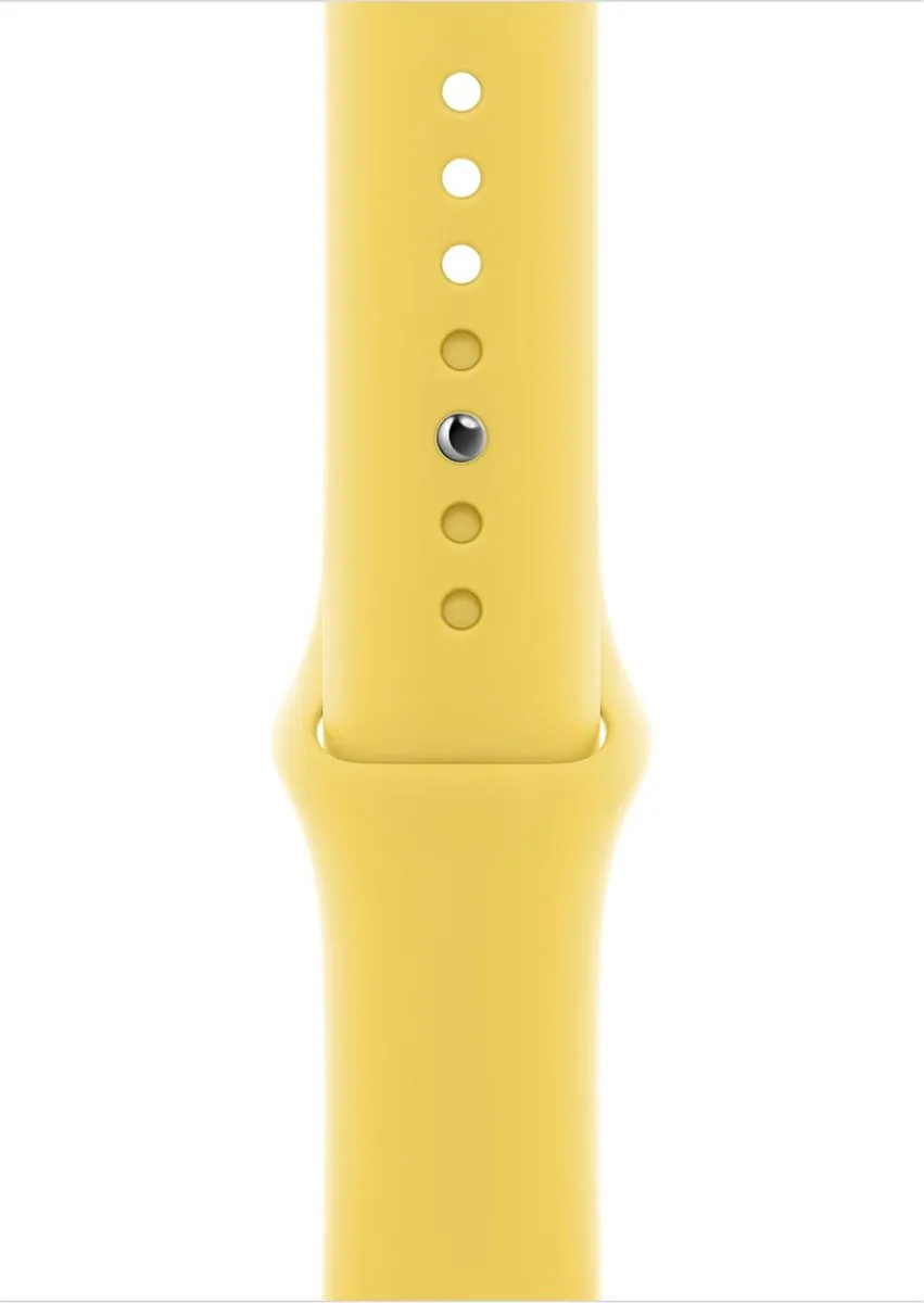 Apple Watch Sportband Geel 44mm - One Size