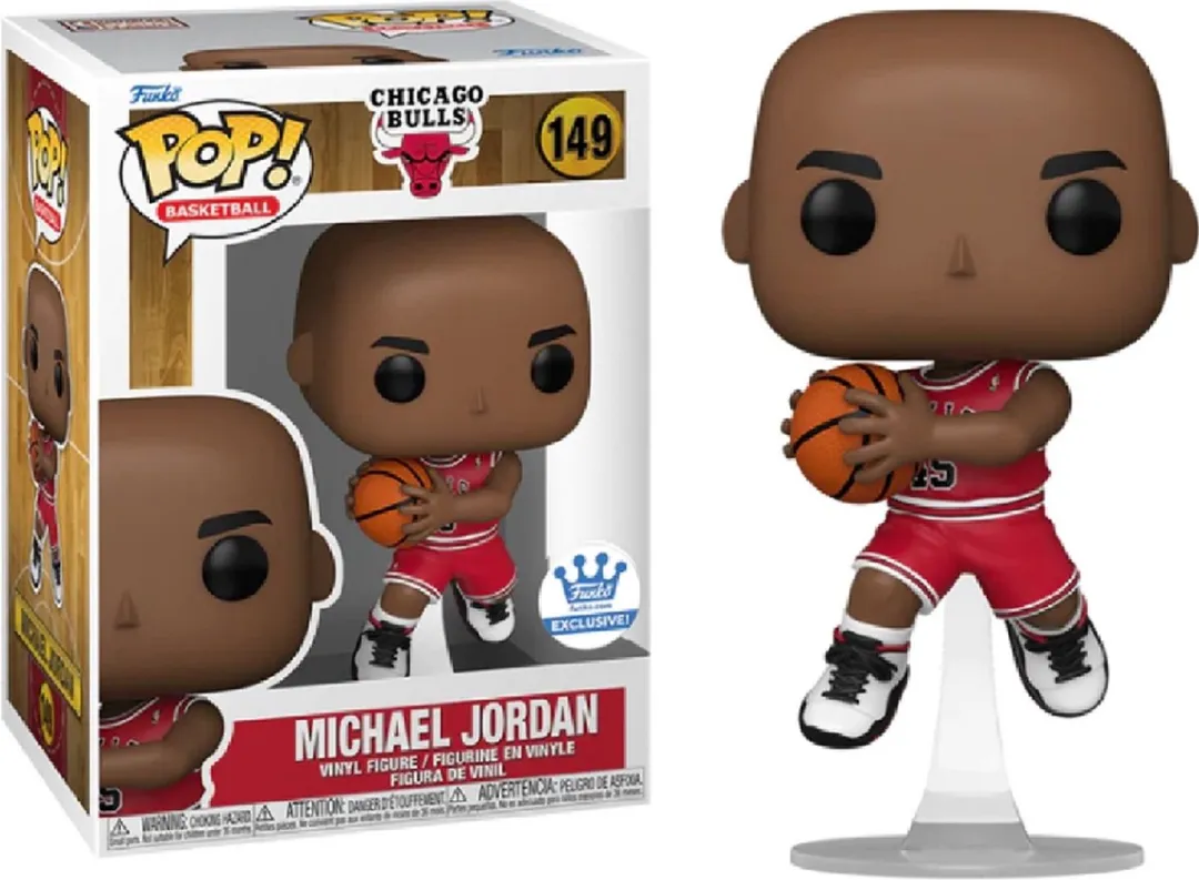 Funko POP! Michael Jordan #149 - Chicago Bulls - Rood - afbeelding 2 van 2