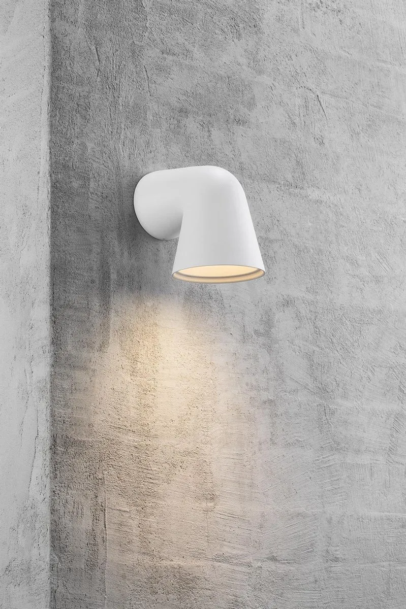 Nordlux Front Single Wandlamp IP44 GU10 Wit