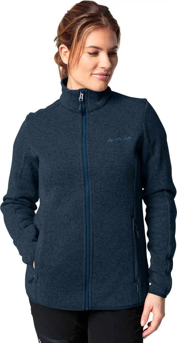 Vaude Rienza IV Damesfleece - Dark Sea - Maat 36 - afbeelding 4 van 6