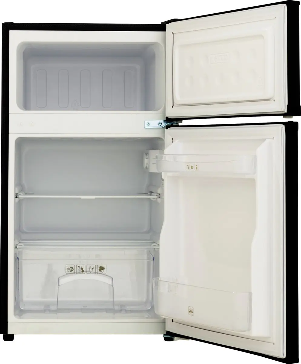 Exquisit KGC087-25-040EB - Koel-vriescombinatie - 5 Jaar Garantie - 85 cm hoog - 4* vriesvak - 85 Liter- Zwart - afbeelding 3 van 6