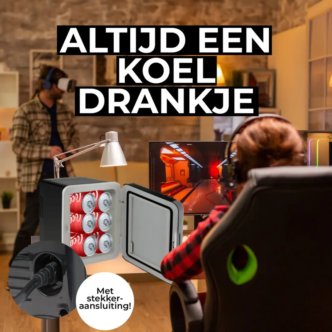 Denver MFR404B Mini Koelkast - 4L - Zwart - afbeelding 5 van 6