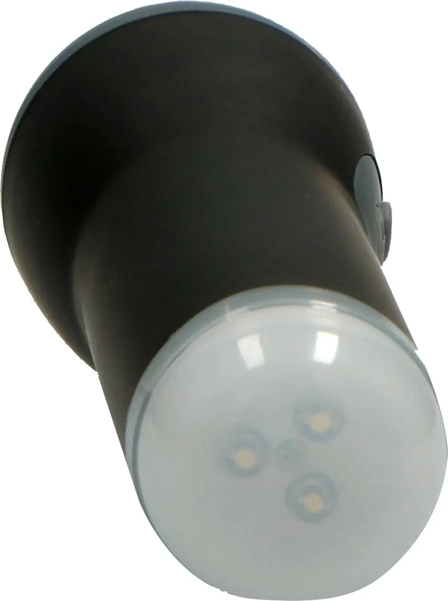 Alecto ATL-110ZT LED Zaklamp - Oplaadbaar - Zwart - afbeelding 4 van 6