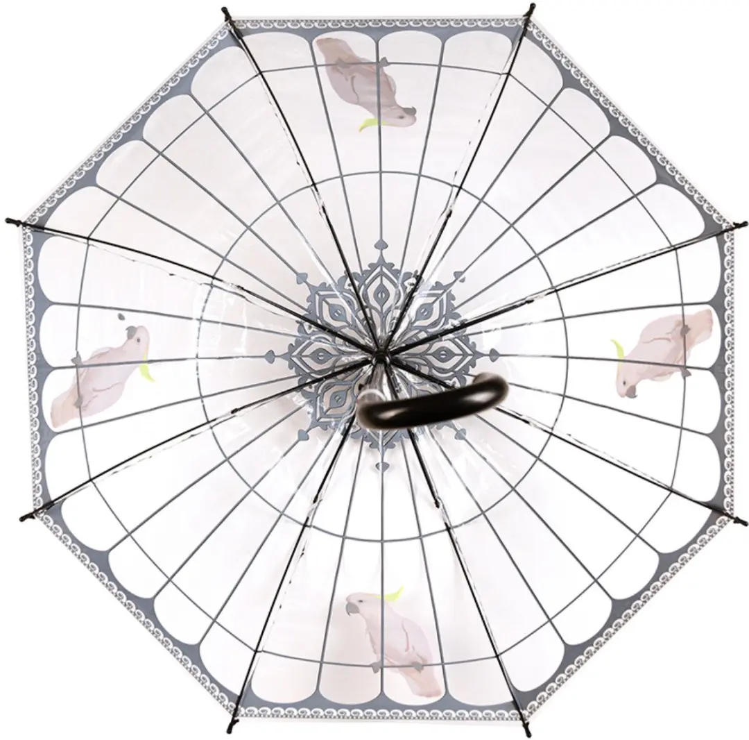 Esschert Design Paraplu Vogelkooi - Transparant - afbeelding 6 van 6