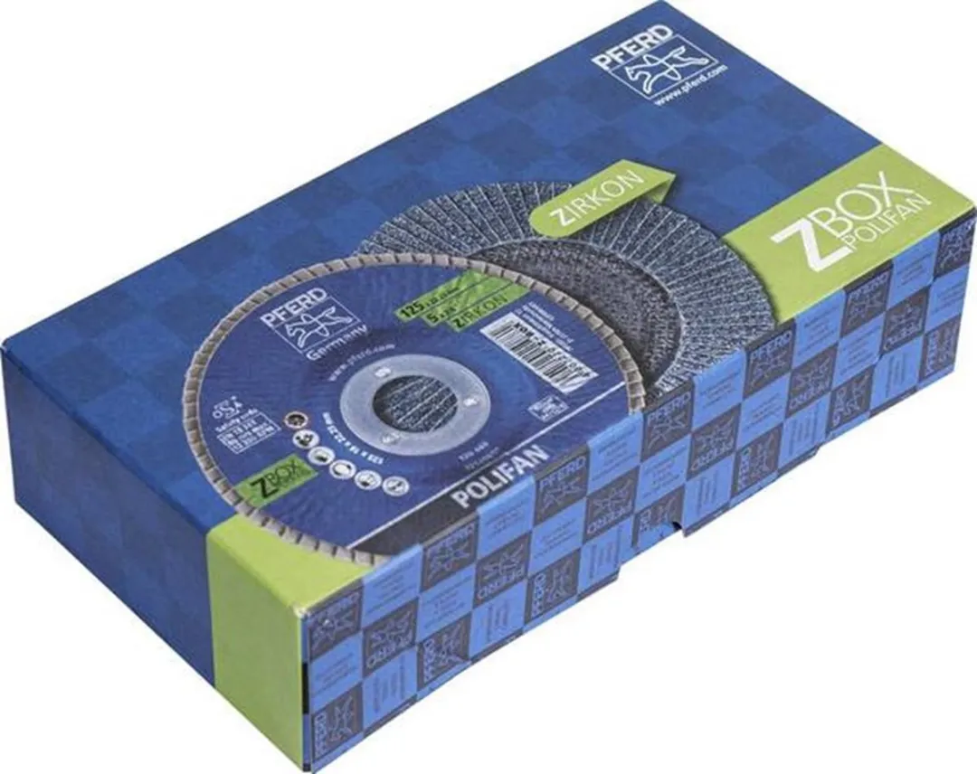 PFERD - Lamellenschijf Zirkonkorund (konisch) - PFC 125 Z 40 Z