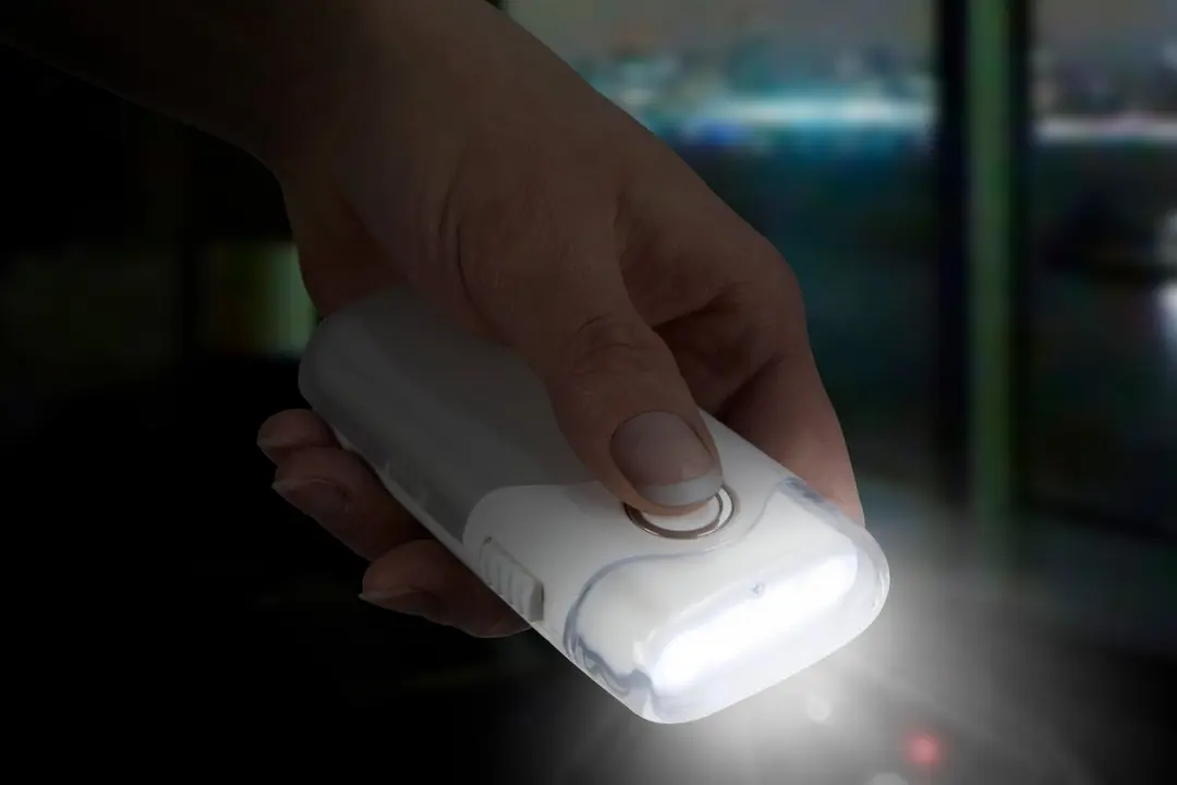 Alecto ATL-80 Oplaadbare LED Zaklamp - Nachtlamp - Wit - afbeelding 5 van 6