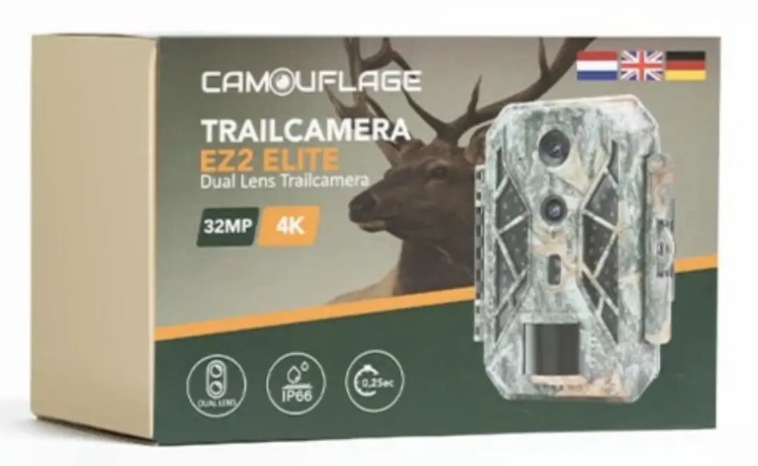 Camouflage EZ2 Elite Dual Lens Wildcamera - afbeelding 5 van 6