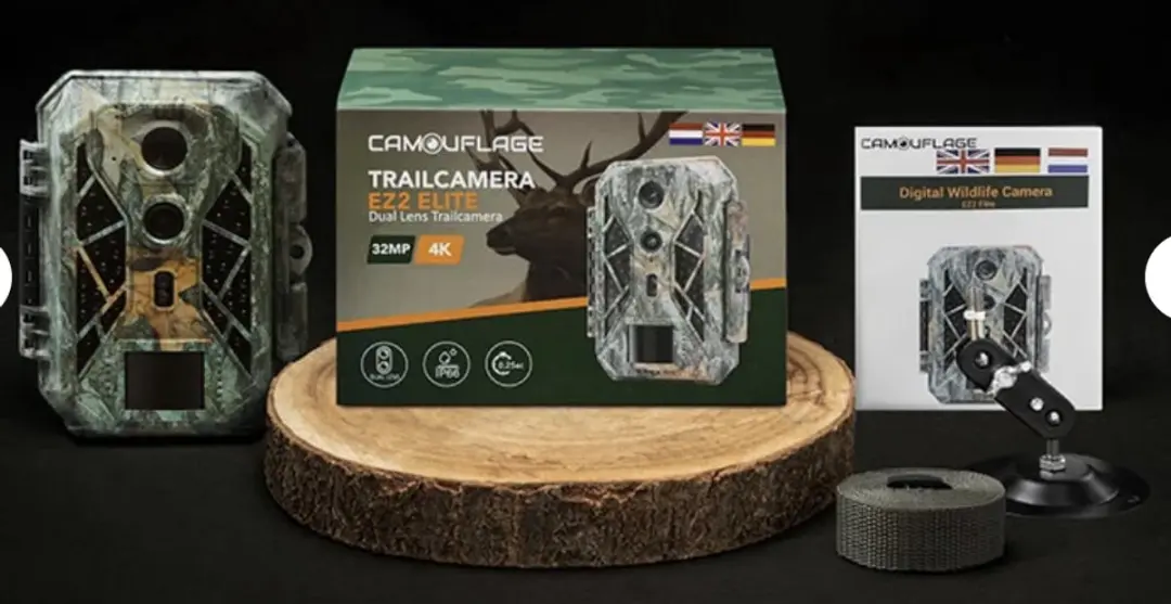 Camouflage EZ2 Elite Dual Lens Wildcamera - afbeelding 6 van 6