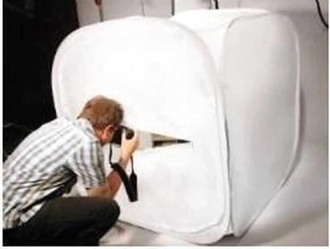 Dörr 373395 Opvouwbare Fotobox 150x150cm - Wit - afbeelding 2 van 2