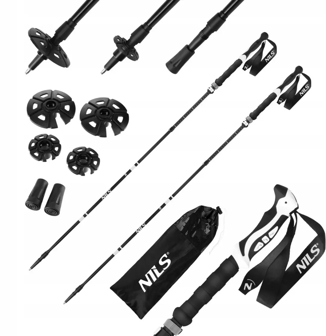 Nils TK8603 Trekkingstokken - Opvouwbaar - 2 stuks - afbeelding 4 van 6