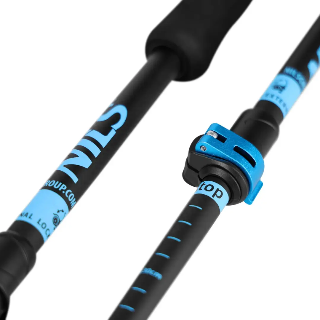 Nils TK8604 Trekkingstokken - Telescopisch - Blauw - 2 stuks - afbeelding 3 van 6