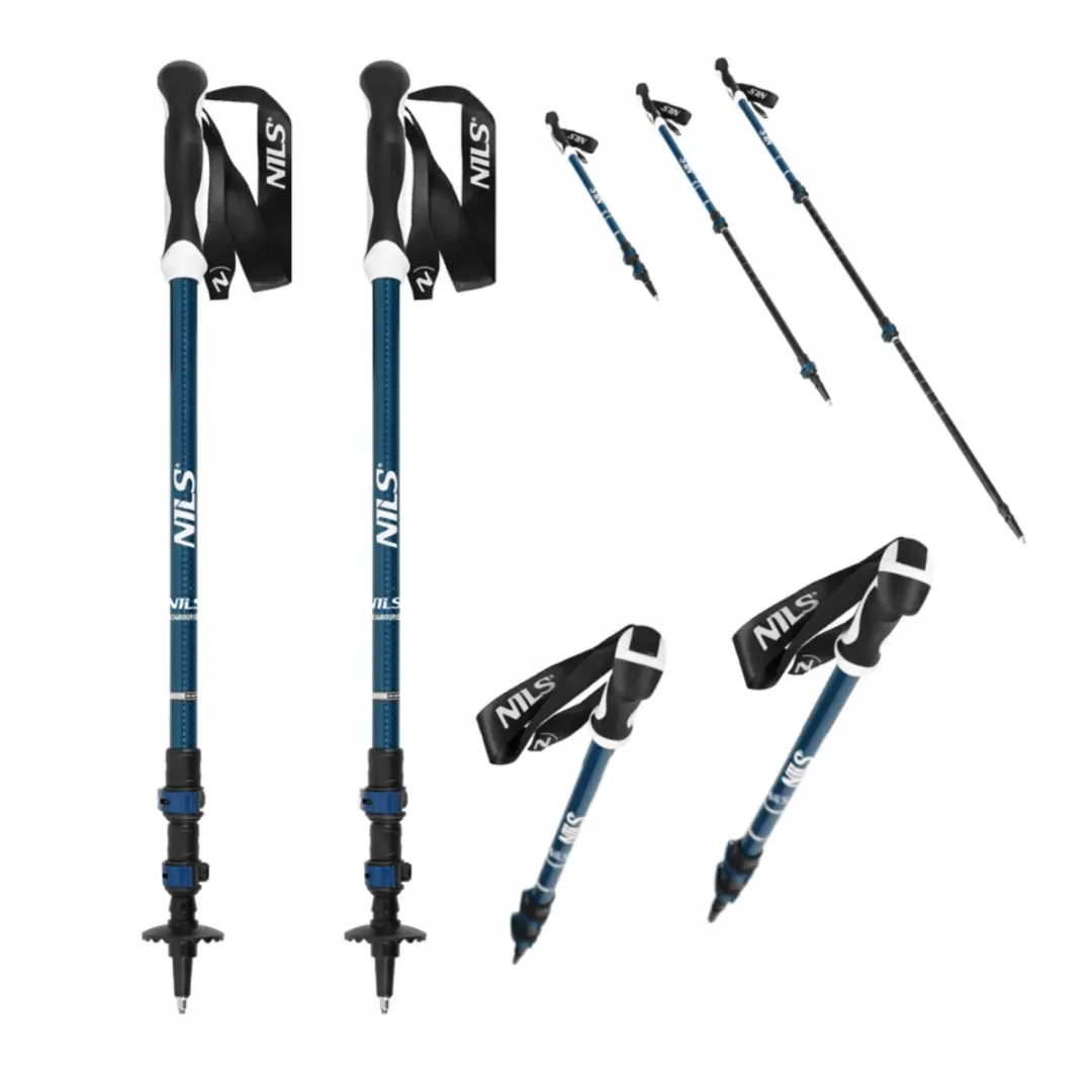 Nils TK8601 Trekkingstokken Blauw