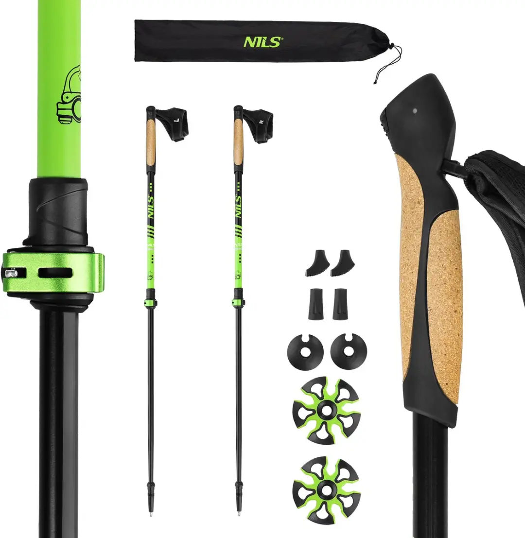 Nordic Walkingstokken NW8611 - 93-125cm - 2 stuks - afbeelding 2 van 6