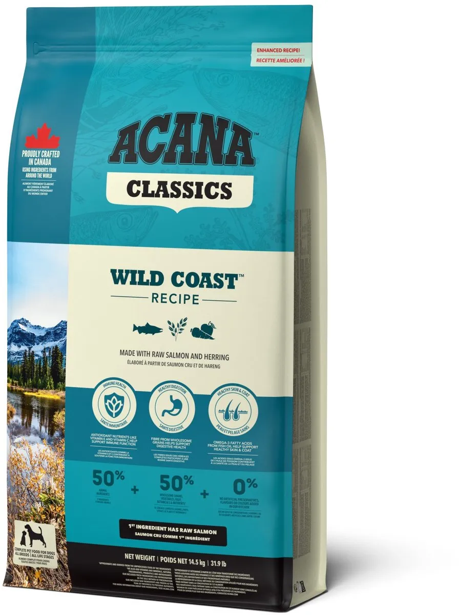 Acana Classics Wild Coast Hondenvoer Brokken 14.5kg