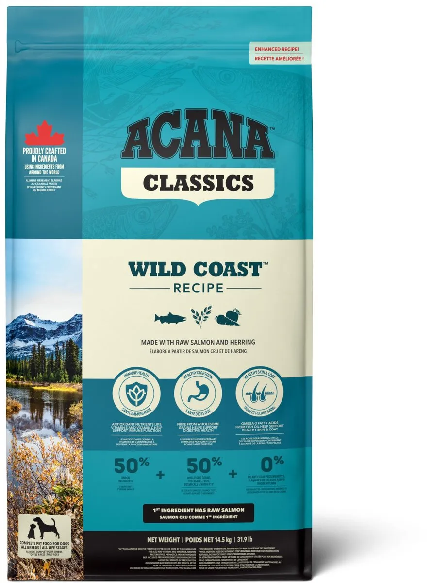 Acana Classics Wild Coast Hondenvoer Brokken 14.5kg - afbeelding 6 van 6