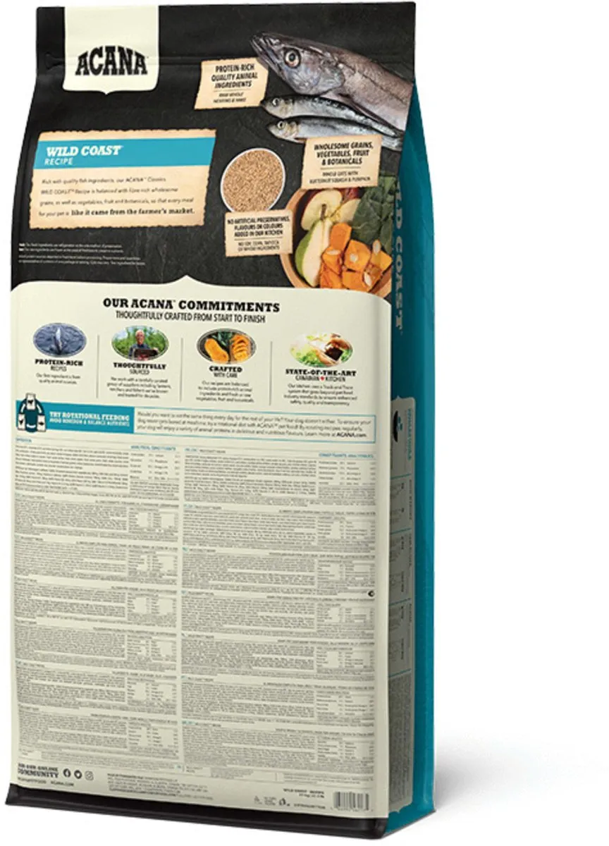 Acana Classics Wild Coast Hondenvoer Brokken 14.5kg