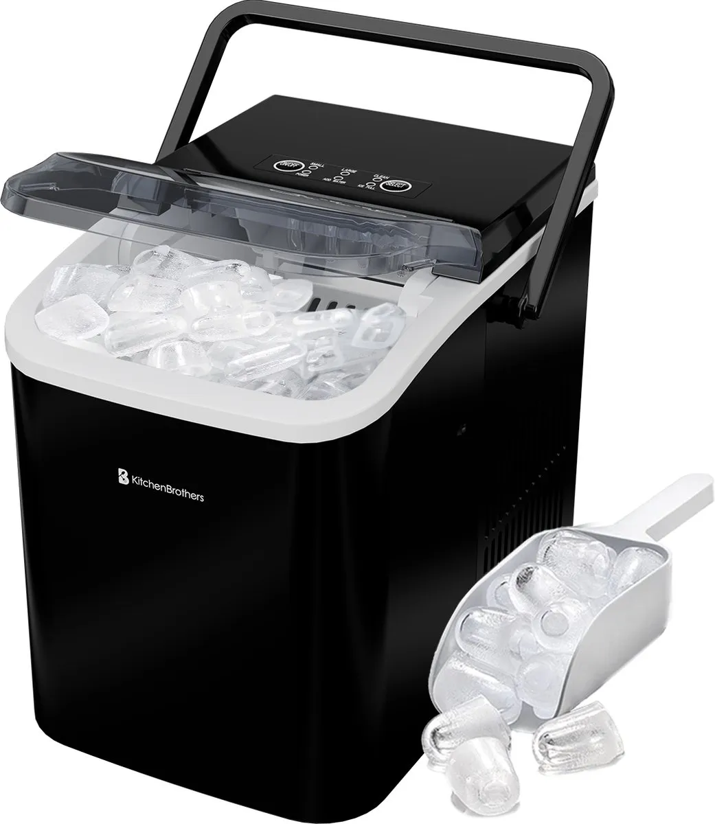 KitchenBrothers KB4042 IJsblokjesmachine 12kg/24u