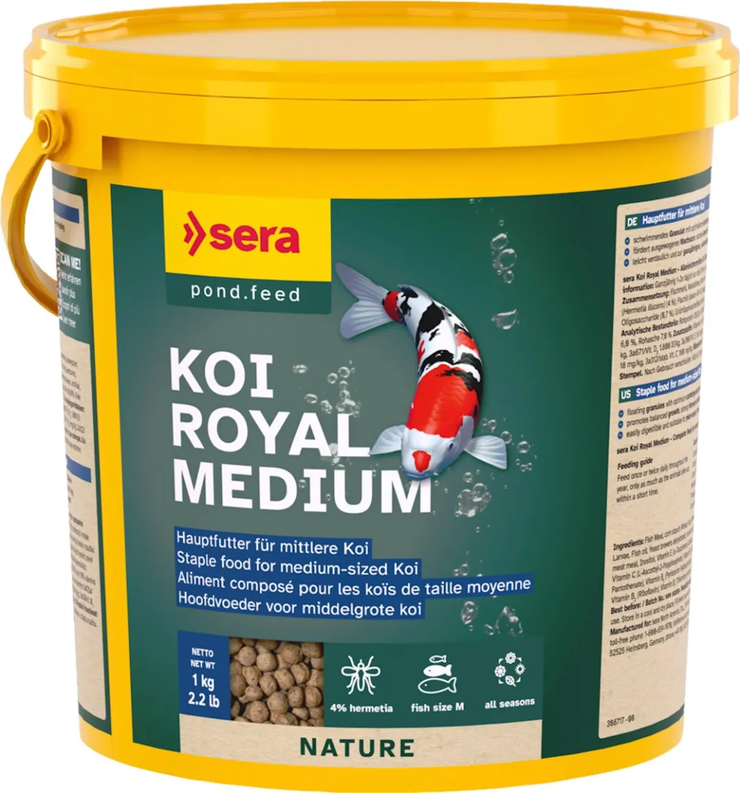 Sera Koi Royal Nature Medium 3.800 ml