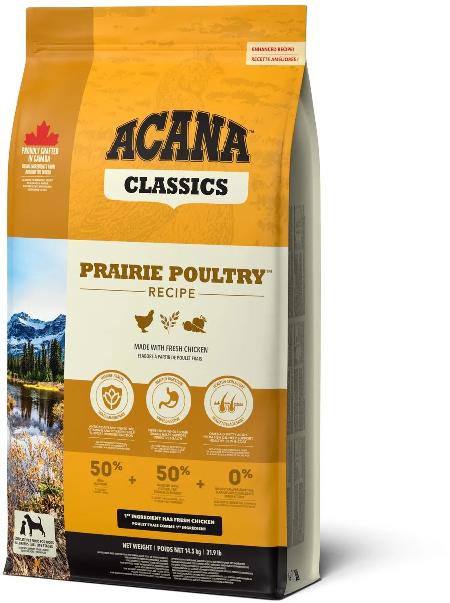 Acana Classics Prairie Poultry Hondenvoer Brokken 14.5kg - afbeelding 6 van 6