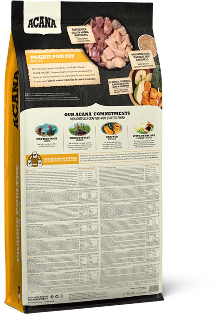 Acana Classics Prairie Poultry Hondenvoer Brokken 14.5kg