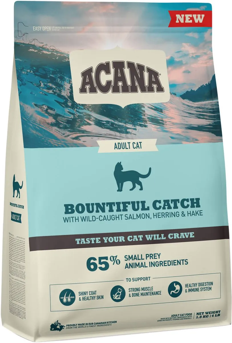 Acana Cat Bountiful Catch Kattenvoer 1.8kg