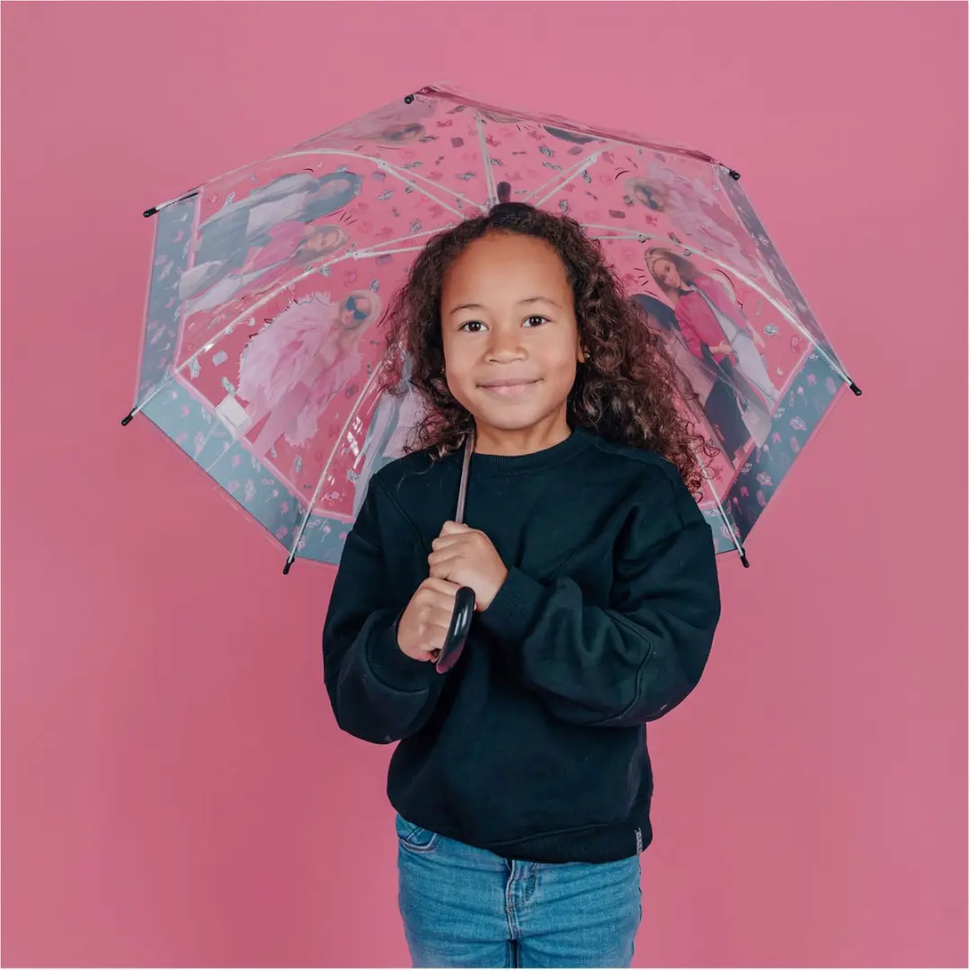 Barbie Kinderparaplu - Gebogen Handgreep - afbeelding 5 van 6