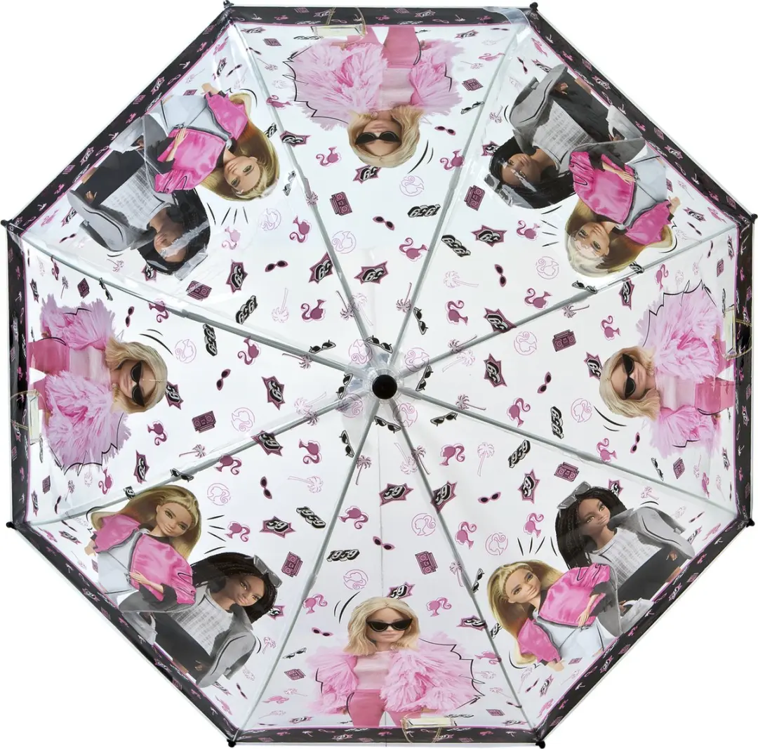 Barbie Kinderparaplu - Gebogen Handgreep - afbeelding 2 van 6