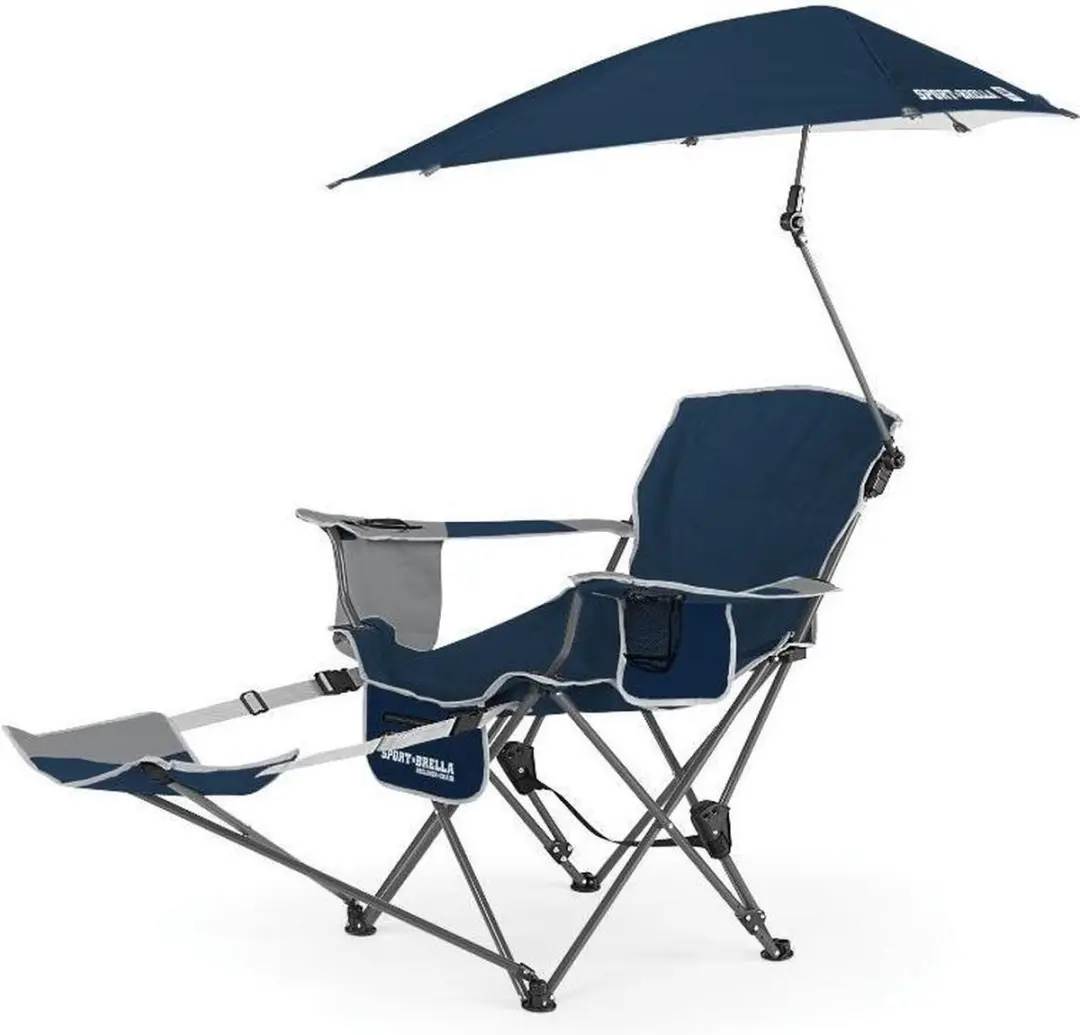 Sport-Brella Verstelbare Campingstoel met Parasol