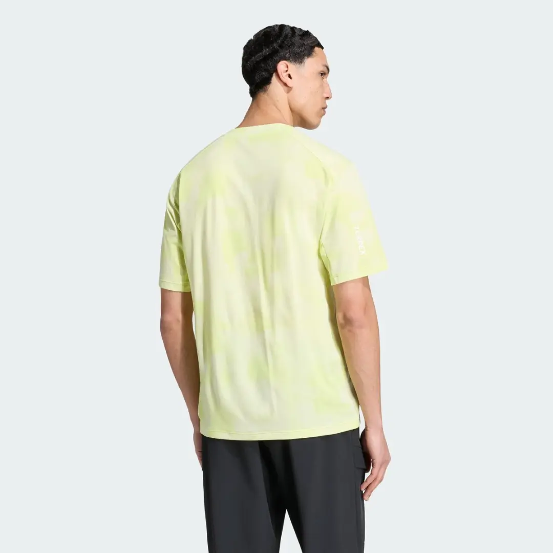 Adidas Terrex Multi Climacool T-Shirt - Heren - Geel - afbeelding 5 van 6