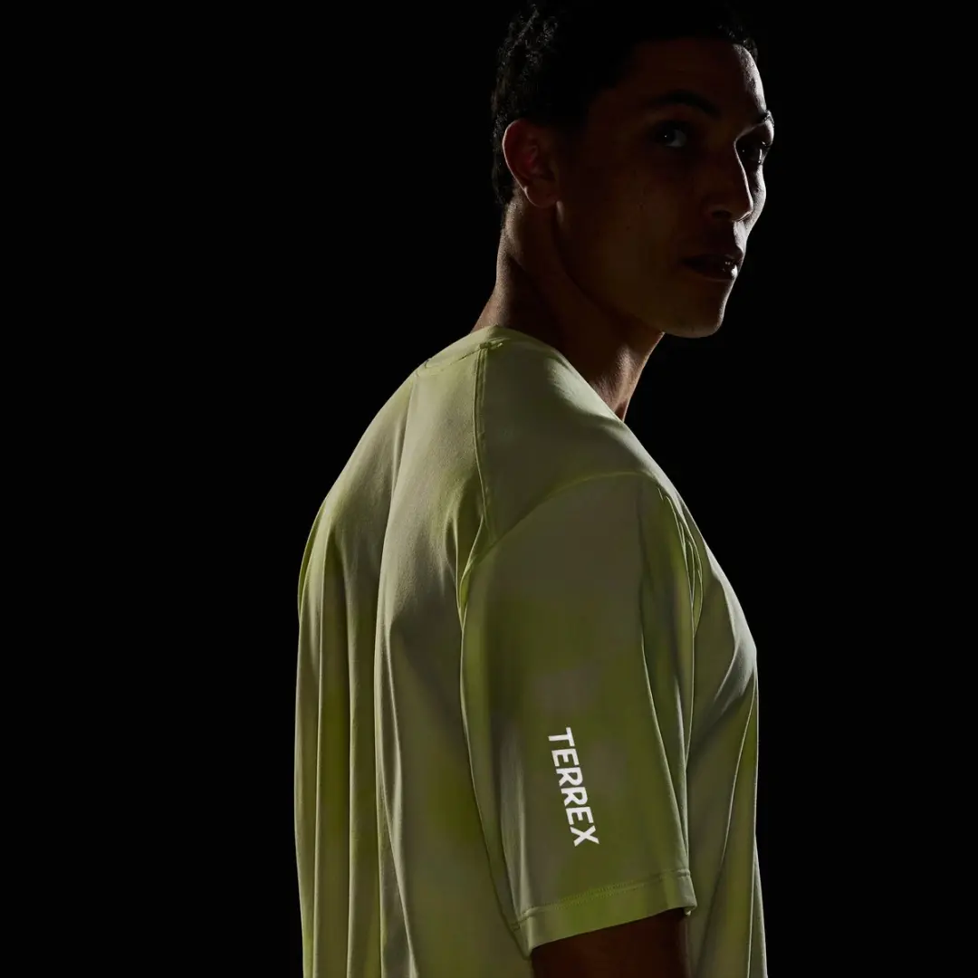 Adidas Terrex Multi Climacool T-Shirt - Heren - Geel - afbeelding 2 van 6