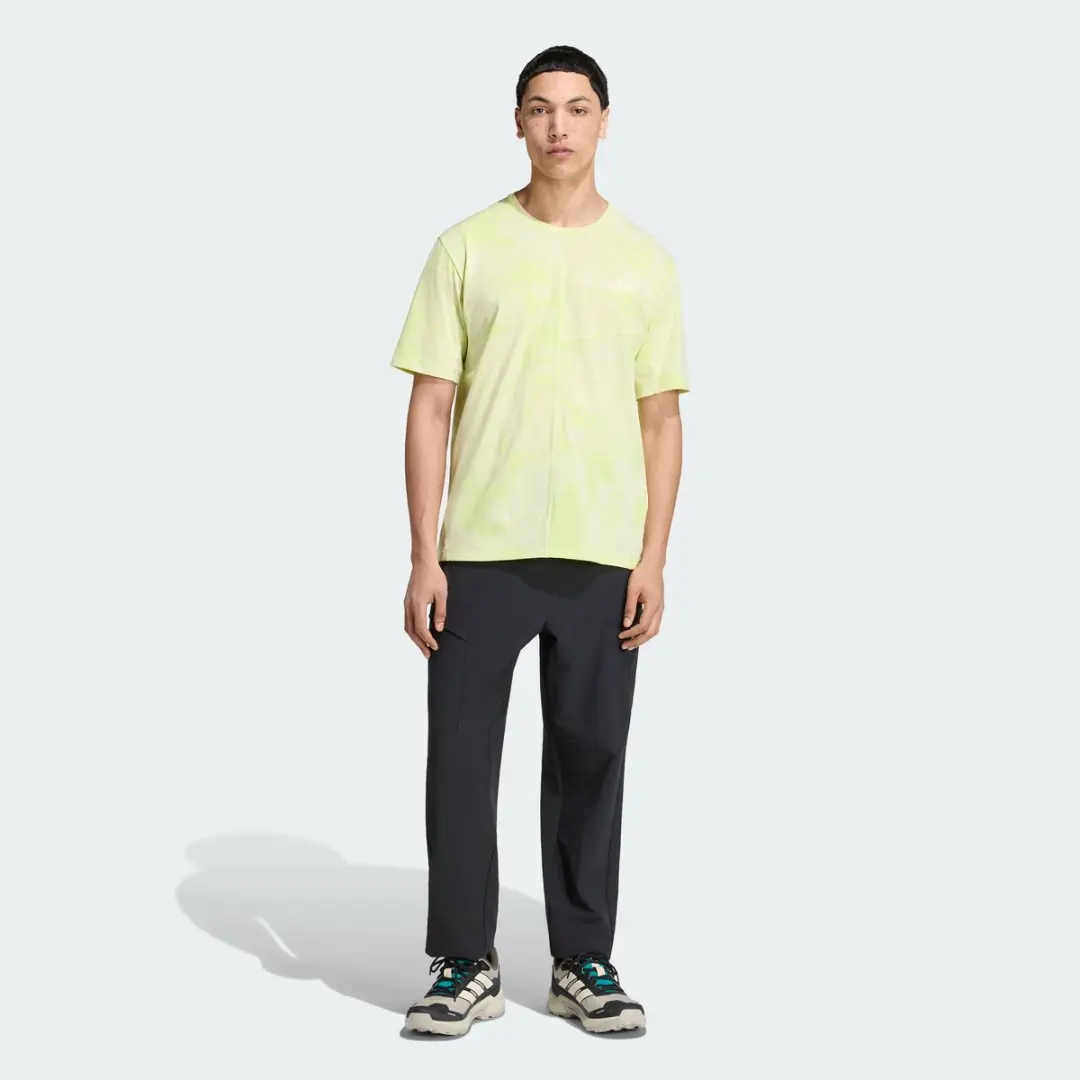 Adidas Terrex Multi Climacool T-Shirt - Heren - Geel - afbeelding 4 van 6