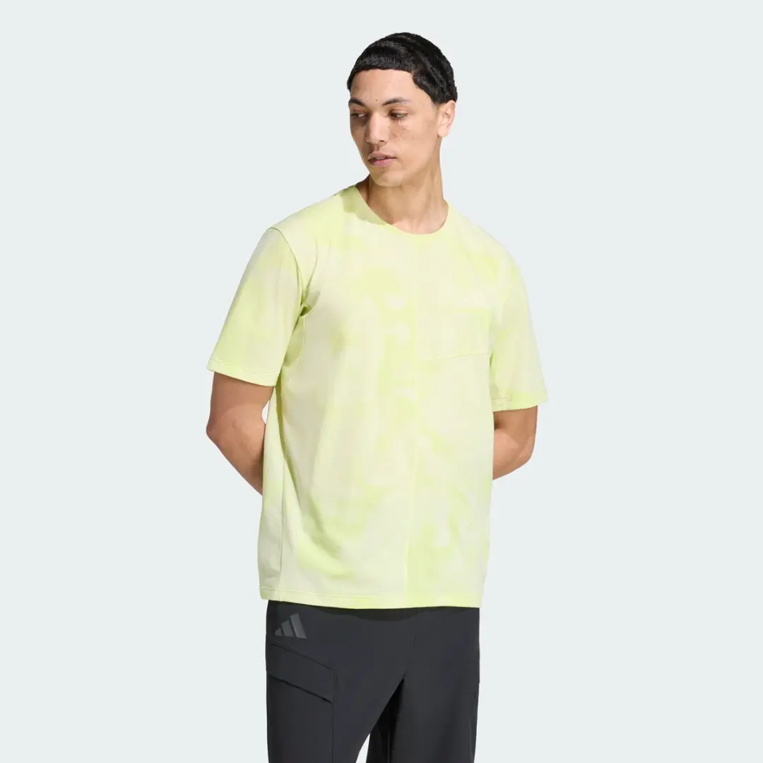 Adidas Terrex Multi Climacool T-Shirt - Heren - Geel - afbeelding 6 van 6