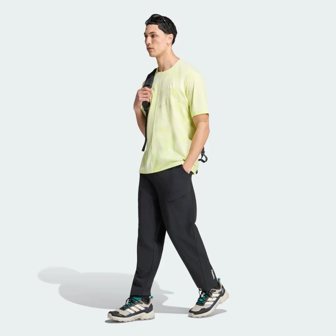 Adidas Terrex Multi Climacool T-Shirt - Heren - Geel - afbeelding 3 van 6