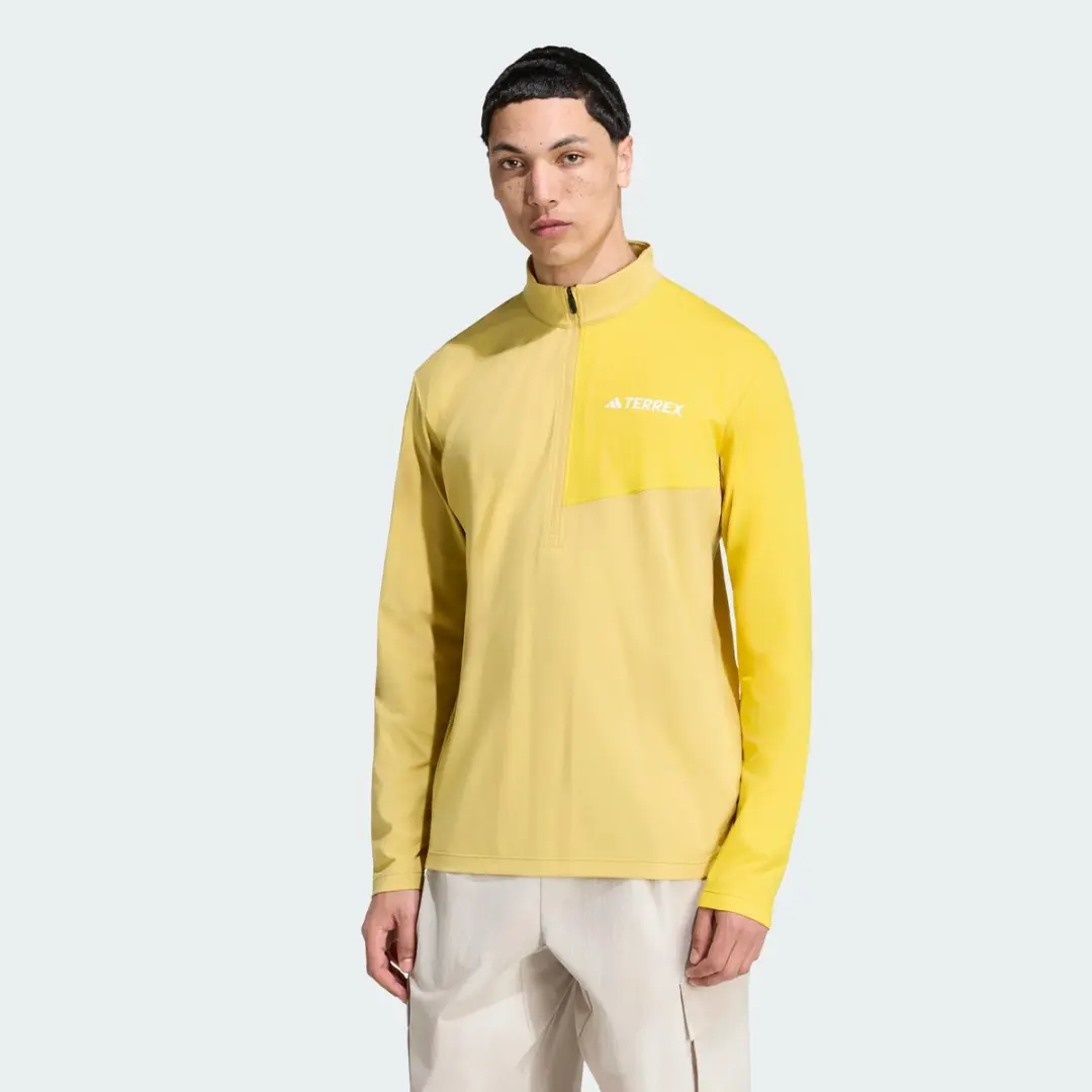 adidas Terrex Multi Climacool Longsleeve - Heren - Geel - afbeelding 6 van 6