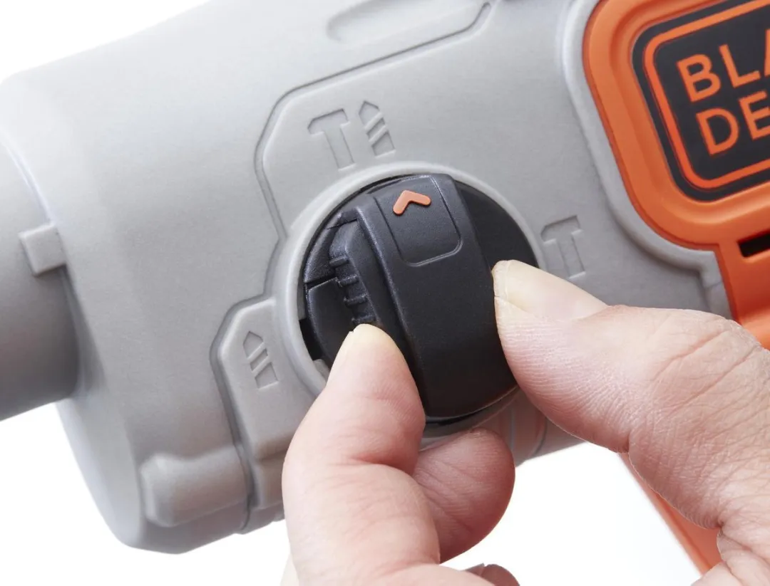 BLACK+DECKER 18V SDS+ Boorhamer, 2x 2.5Ah, 1A lader, koffer - BCD900E2K-QW