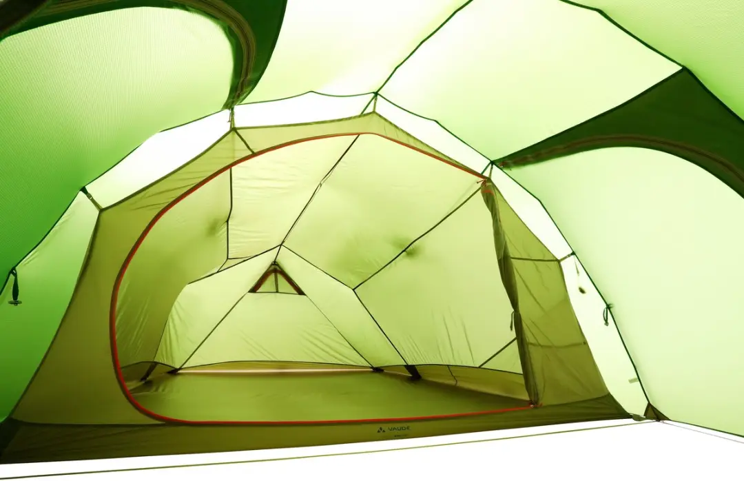 Vaude Mark XT 4P Koepeltent - 4 Persoons - Groen - afbeelding 3 van 4