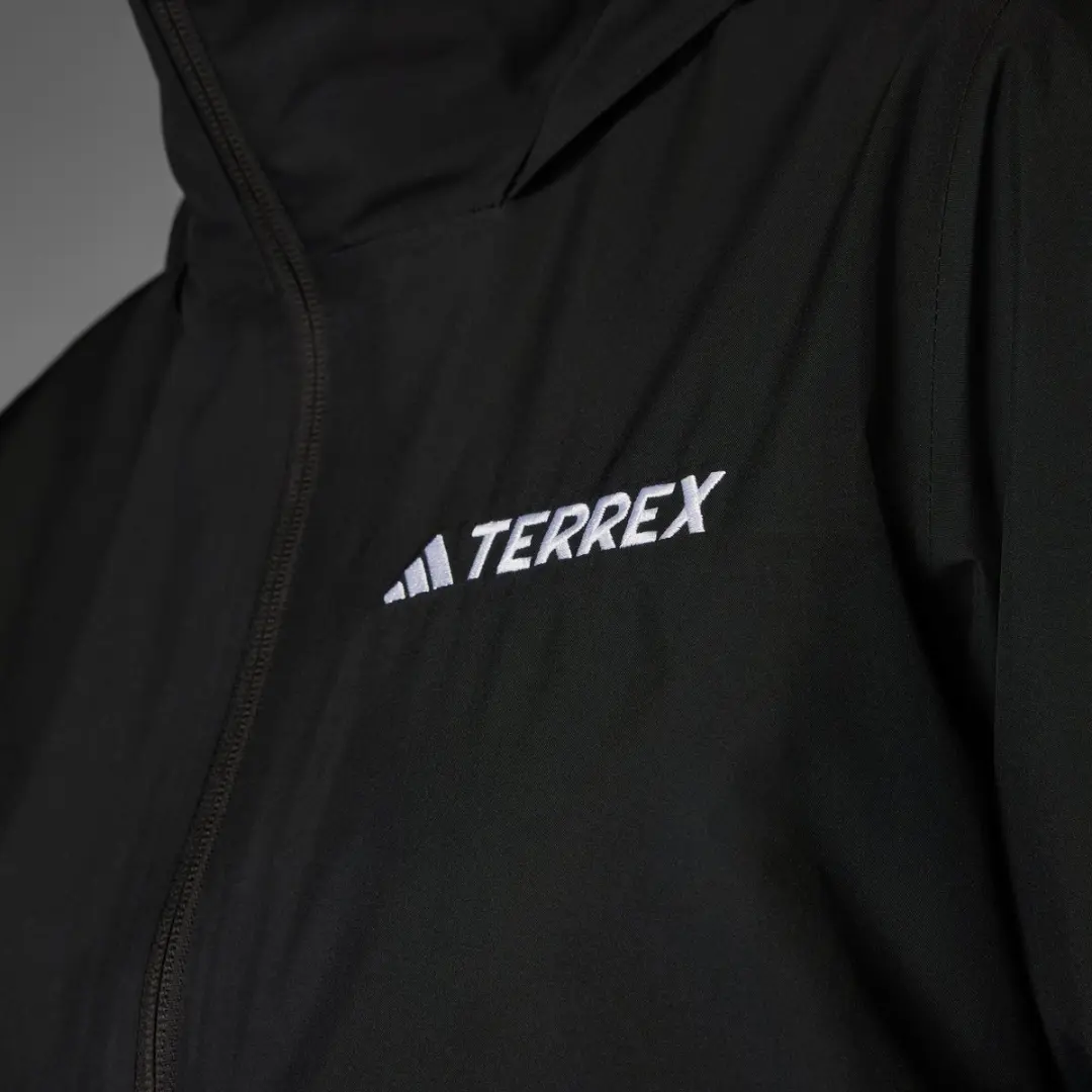 adidas TERREX Multi Essentials 2L Regenjack Dames - Zwart - afbeelding 4 van 6